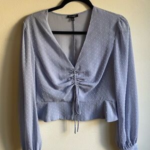 Dynamite Light Blue Blouse